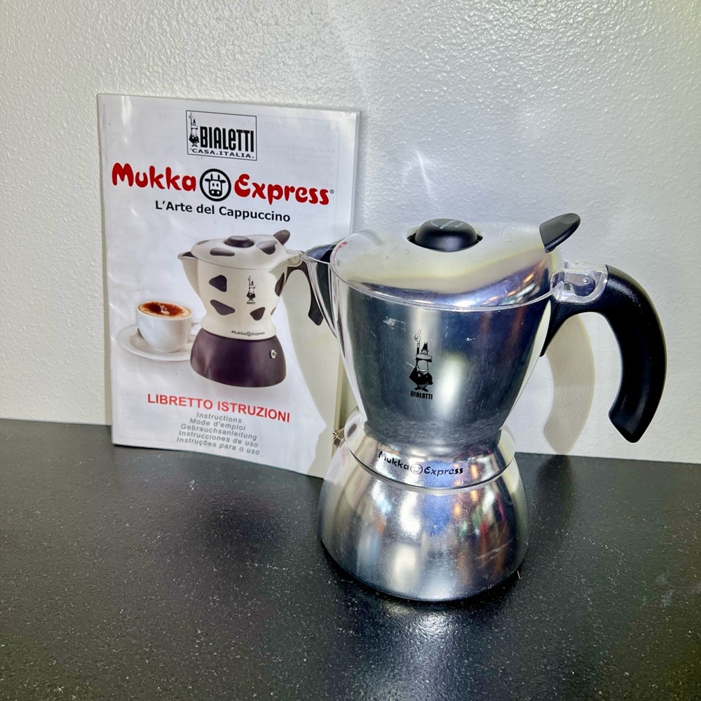 Mukka Express Silver Cappuccino Maker